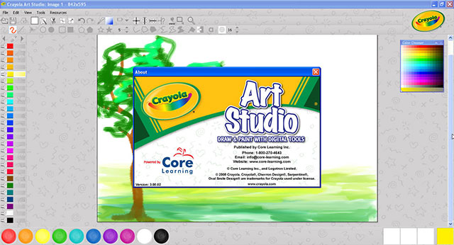 tải phần mềm crayola art