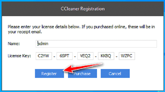 ccleaner pro key and name
